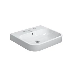 Duravit Happy D.2 60x50,5 cm bútorral aláépíthető mosdó csiszolt három csaplyukkal 2318600025