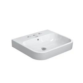 Duravit Happy D.2 60x50,5 cm bútorral aláépíthető mosdó három csaplyukkal 2318600030