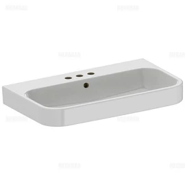 Duravit Happy D.2 80x50,5 cm bútorral aláépíthető mosdó csiszolt három csaplyukkal 2318800025