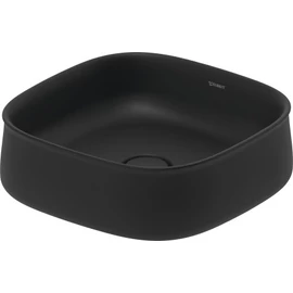 Duravit Zencha 42x42 cm-es ráültethető mosdó Anthracite matt 2373421379