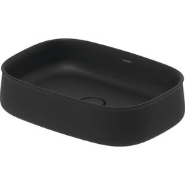 Duravit Zencha 55x39 cm-es ráültethető mosdó anthracite matt 2373551379