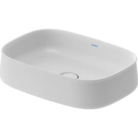 Duravit Zencha 55x39 cm-es ráültethető mosdó white satin matt 2373553279