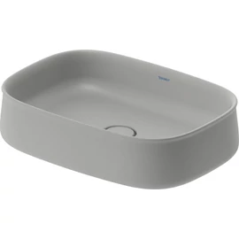 Duravit Zencha 55x39 cm-es ráültethető mosdó grey satin matt 2373556779