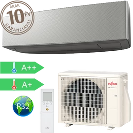 Fujitsu Design ASYG07KETEB / AOYG07KETE oldalfali split klíma (2 kW)