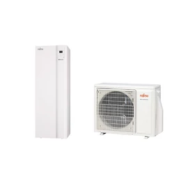 Fujitsu Waterstage Comfort WGYA080ML3 / WOYA060KLT levegő-víz osztott hőszivattyú, 190 literes HMV tartállyal, 1 fázisú, R32, (5,5kW)