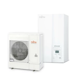 Fujitsu Waterstage Comfort WSYA100ML3 / WOYA100KLT levegő-víz osztott hőszivattyú, 1 fázisú, R32, (10,0kW)