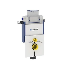 Geberit Kombifix WC szerelőelem fali WC részére 82 cm fentről/elölről működtethető, Omega öblítőtartállyal 110.000.00.1