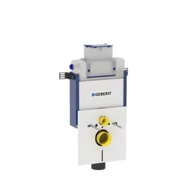 Geberit Kombifix WC szerelőelem fali WC részére 98 cm, fentről/elölről működtethető, Omega öblítőtartállyal 110.010.00.1