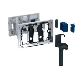 Geberit DuoFresh vízkezelő tabletta betolóegység, Sigma 12 cm falsík alatti öblítőtartályhoz, fényes króm 115.062.21.1