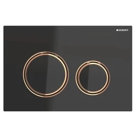 Geberit Sigma21 nyomólalap, vörösarany/fekete 115.650.SJ.1