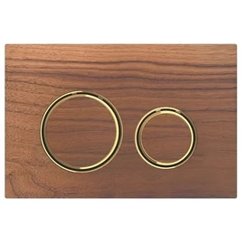 Geberit Sigma21 nyomólalap, sárgaréz/amerikai feketedió 115.652.JX.1