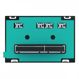 Geberit Sigma50 nyomólalap, fekete króm/ügyfélspecifikus 115.671.00.2