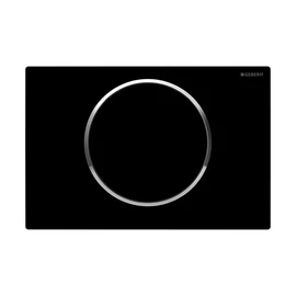 Geberit Sigma 10 nyomólap fekete/fényes króm/fekete 115.758.KM.5