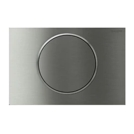 Geberit Sigma10 működtető nyomólap öblítés/stop funkcióval, rögzíthető szálcsiszolt / fényes króm / szálcsiszolt rozsdamentes acél 115.787.SN.5