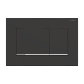 Geberit Sigma 30 működtető nyomólap, kétmennyiséges matt fekete/fényes króm 115.883.14.1 (115883141)