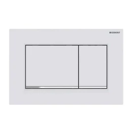 Geberit Sigma 30 működtető nyomólap, kétmennyiséges matt fehér/fényes króm115.883.JT.1