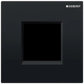 Geberit 30 vizelde vezérlés elektronikus működtetéssel, hálózati üzem, fekete/fényes króm/fekete 116.027.KM.1