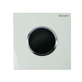 Geberit Sigma10 automata vizelde vezérlés, infravörös, elemes fehér / matt króm / matt króm 116.035.KL.1