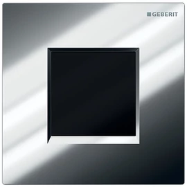 Geberit 30 vizelde vezérlés elektronikus működtetéssel, elemes működtetés, fényes króm/matt króm/fényes króm 116.037.KH.1