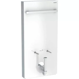 Geberit Monolith szanitermodul bidéhez, 101 cm, törölközőtartóval, fehér üveg (131.030.SI.5)