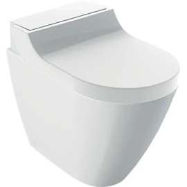 Geberit AquaClean Tuma Comfort álló WC komplett higiéniai berendezés, falhoz illeszthető, Alpin fehér 146.310.11.1