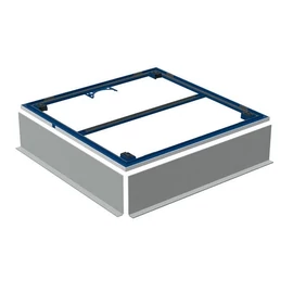 Geberit szerelőkeret Setaplano zuhanyfelületekhez, 80x80 cm, 4 lábhoz 154.460.00.1