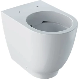 Geberit Acanto álló WC mélyöblítésű, falhoz illeszkedő, zárt forma, Rimfree, Fehér 500.602.01.2