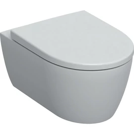 Geberit iCon mélyöblítésű fali WC készlet, zárt forma, Rimfree, WC-ülőkével, Fehér 501.664.00.1