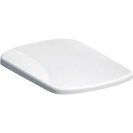 Geberit Selnova Compact WC-ülőke, szögletes design, lecsapódásgátlós, rögzítés felülről, fehér (501.929.01.1)