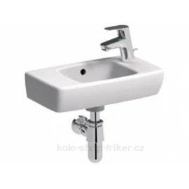 Geberit Selnova Square 45x25 cm kézmosó szögletes jobb oldali csaplyukkal 500.318.01.1