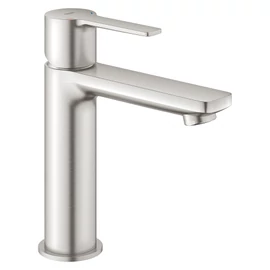 Grohe Lineare egykaros mosdócsaptelep S-méret push open, supersteel 23106 DC1 (23106DC1)