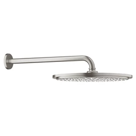 Grohe Rainshower Cosmopolitan 310 fejzuhany 380 mm zuhanykarral 9,5 l/perc, supersteel 26066 DC0 (26066DC0)