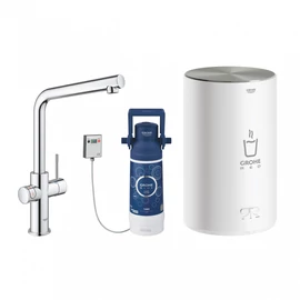 Grohe Red Duo csaptelep és kombi bojler M méret (4 liter), króm 30327001