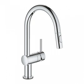 Grohe Minta Touch egykaros mosogató csaptelep kihúzható zuhannyal, króm 31358002