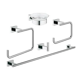 Grohe Essentials Cube 5 in 1 fürdőszobai kiegészítő szett 40758 001 (40758001)
