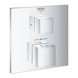 Grohe Grohtherm Cube Termosztátos keverő 1 kimenethez elzáró szeleppel 24153000