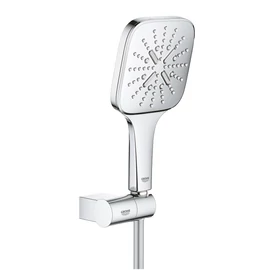 Grohe Rainshower SmartActive 130 Cube Falitartós zuhanygarnitúra, 3 féle vízsugaras kézizuhannyal 26588000