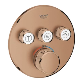 Grohe Grohtherm SmartControl Termosztát falsík mögötti telepítéshez, 3 fogyasztóra 29121DL0