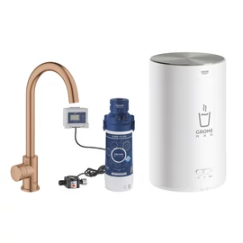 GROHE Red Mono Egyvizes konyhai csaptelep és M-es méretű bojler 30085DL1