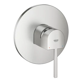 Grohe Plus egykaros falba épített zuhanycsaptelep matt szuperacél 24059DC3