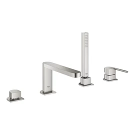 Grohe Plus négylyukas kádtöltő csaptelep matt szuperacél 29307DC3