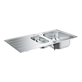 Grohe K200 Rozsdamentes acél mosogatótálca, csepegtetővel 31564SD1