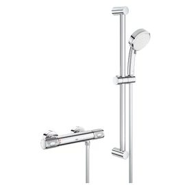 Grohe Grohtherm 1000 Performance termosztátos zuhanycsaptelep zuhanygarnitúrával 34783000