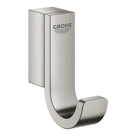 Grohe Selection fürdőköntös akasztó, matt supersteel 41039DC0