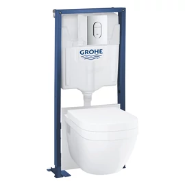Grohe Solido 5 az 1-ben WC szett, 1,13 méteres telepítési magasság króm 39697000