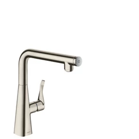 Hansgrohe Metris 260 konyhai csaptelep, szálcsiszolt felület 14847800