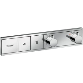 Hansgrohe RainSelect Termosztát falsík alatti szereléshez, 2 fogyasztóhoz, króm 15380000