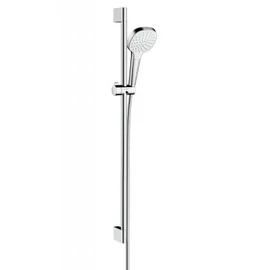 Hansgrohe Croma Select E 1jet EcoSmart 9l/perc zuhanyszett 0,90m, fehér/króm 26595 400 (26595400)