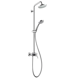 Hansgrohe Croma 100 1jet Showerpipe zuhanyrendszer egykaros csapteleppel 27154 000 (27154000)
