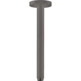 Hansgrohe mennyezeti csatlakozó S 300 mm, szálcsiszolt fekete 27389340